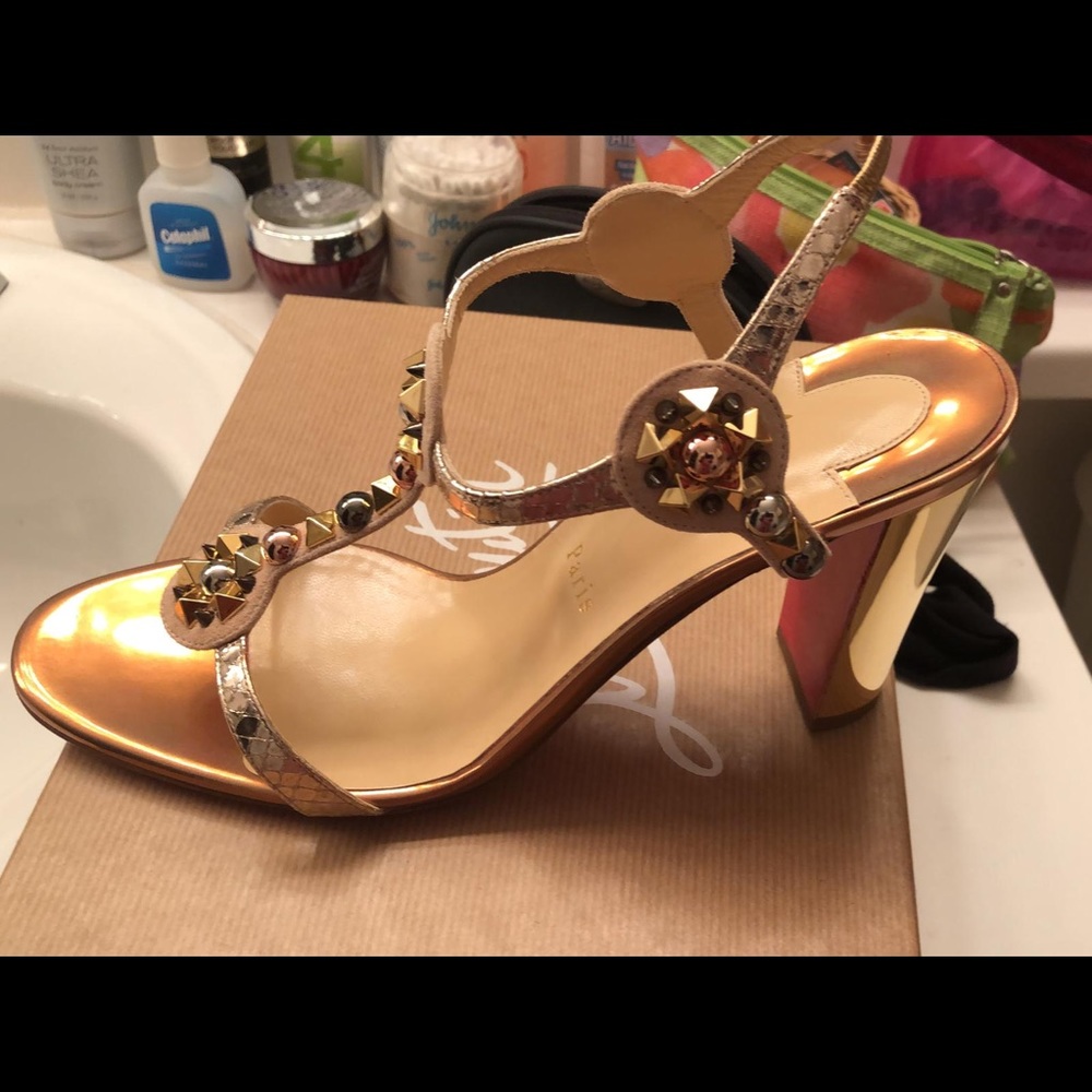 Christian louboutin sandals “”AUTHENTIC”””
